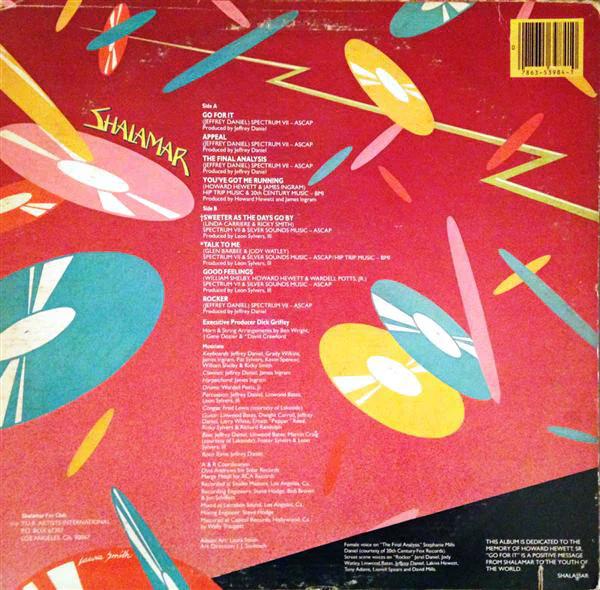 Shalamar - Go For It (Vinyl) (VG+, VG+)