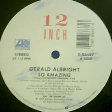 Gerald Albright - So Amazing (Vinyl) (VG+, Generic)