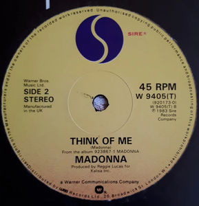 Madonna - Holiday (Vinyl) (VG, Generic)