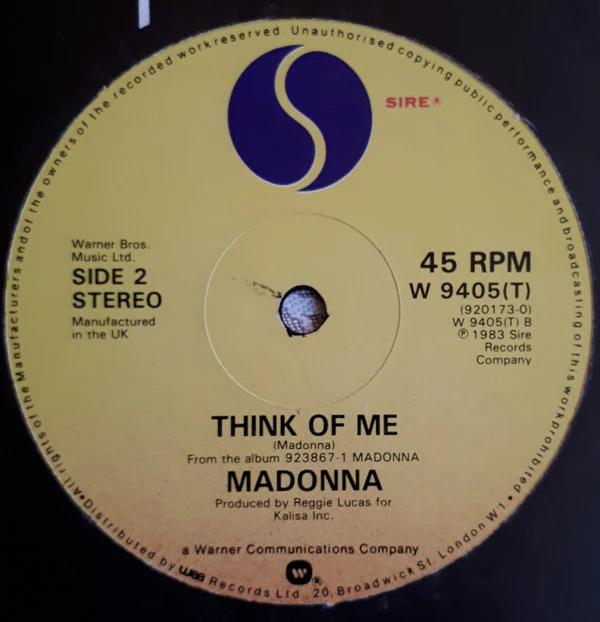 Madonna - Holiday (Vinyl) (VG, Generic)
