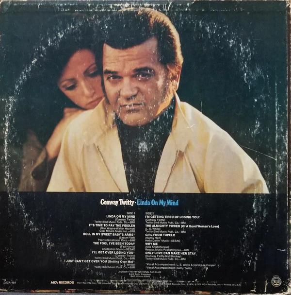 Conway Twitty - Linda On My Mind (Vinyl) (VG+, VG)