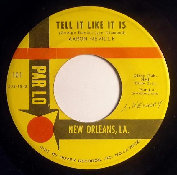 Aaron Neville - Tell It Like It Is / Why Worry (Vinyl) (VG+, Generic)