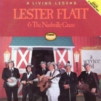 Lester Flatt & The Nashville Grass - A Living Legend (Vinyl) (VG+, VG)
