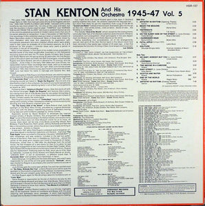 Stan Kenton And His Orchestra - The Uncollected Stan Kenton, Vol. 5, 1945-1947 (Vinyl) (VG+, VG)