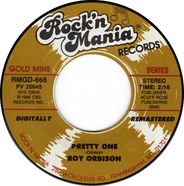 Roy Orbison - Leah / Pretty One (Vinyl) (NM or M-, NM or M-)