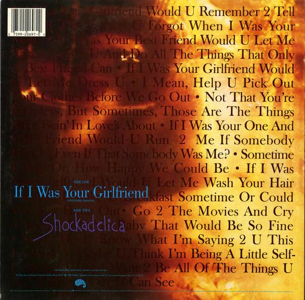 Prince - If I Was Your Girlfriend (Vinyl) (VG+, VG+)