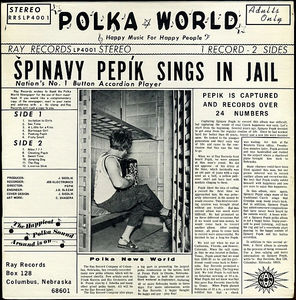 Spinavy Pepik - Špinavy Pepík Sings In Jail (Vinyl) (VG+, VG+)