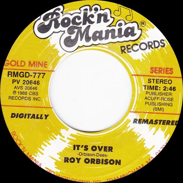 Roy Orbison - It's Over (Vinyl) (VG+, Generic)