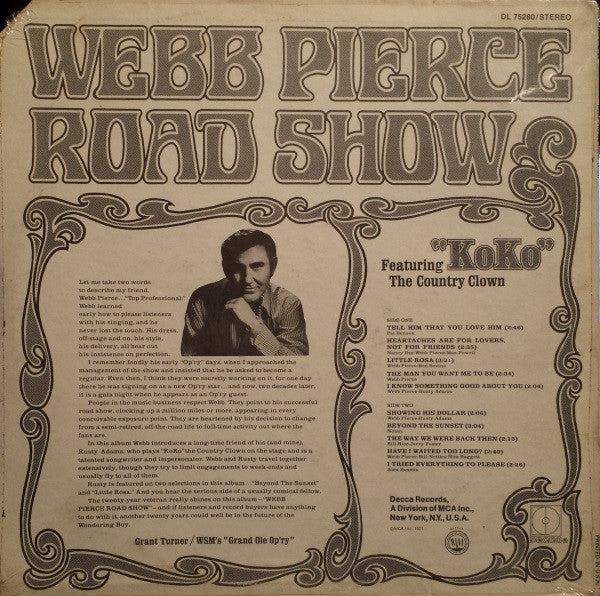 Webb Pierce - Road Show (Vinyl) (VG+, VG)