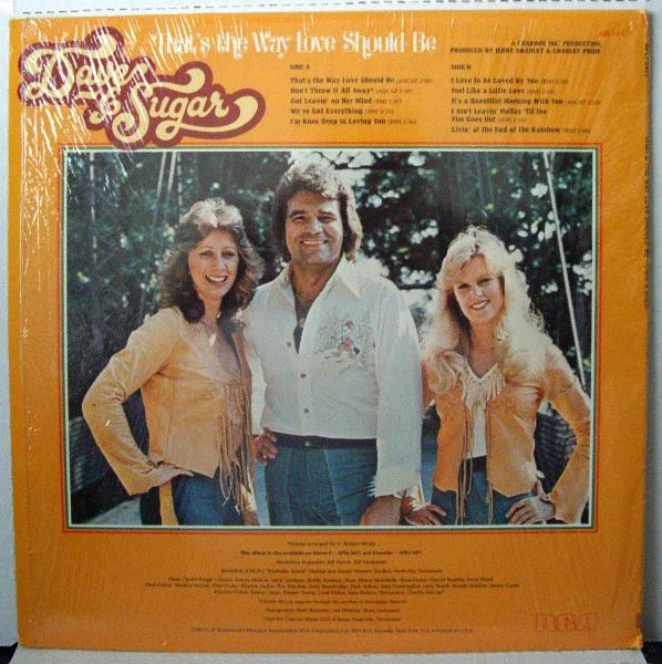 Dave And Sugar - That's The Way Love Should Be (Vinyl) (VG+, VG)