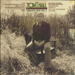 Tom T. Hall - Greatest Hits, Vol. 2 (Vinyl) (VG+, VG)