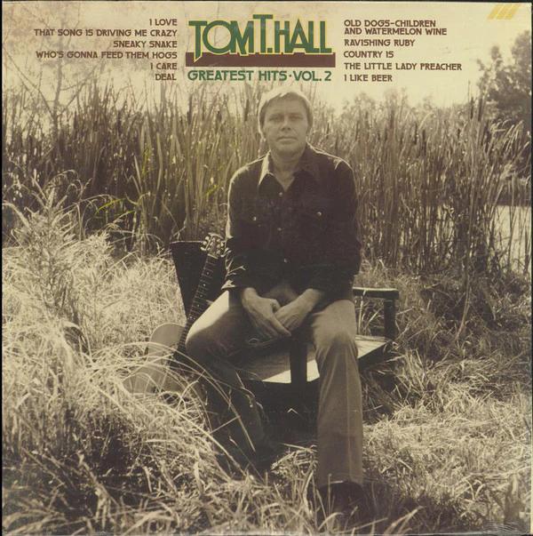 Tom T. Hall - Greatest Hits, Vol. 2 (Vinyl) (VG+, VG)
