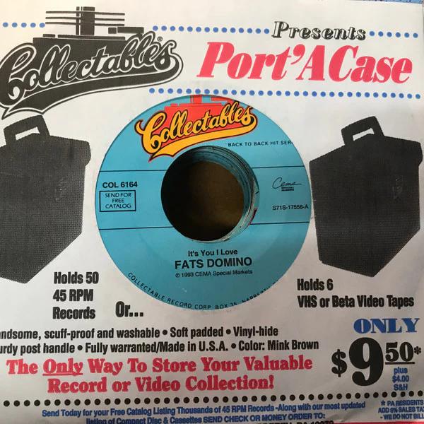 Fats Domino - When My Dreamboat Comes Along / It's You I Love (Vinyl) (NM or M-, VG+)