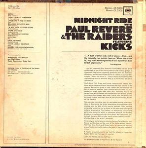 Paul Revere & The Raiders - Midnight Ride (Vinyl) (VG+, VG+)