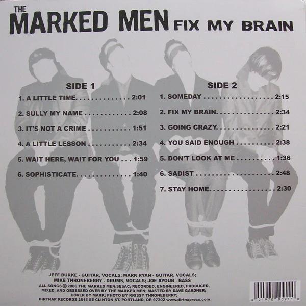 The Marked Men - Fix My Brain (Vinyl) (VG+, VG+)