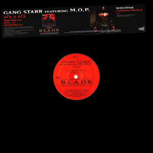 Gang Starr / Wolfpak - 1/2 & 1/2 (Vinyl) (NM or M-, VG+)