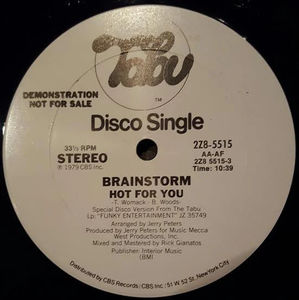 Brainstorm  - Hot For You / Don't Let Me Catch You With Your Groove Down (Vinyl) (VG+, Generic)