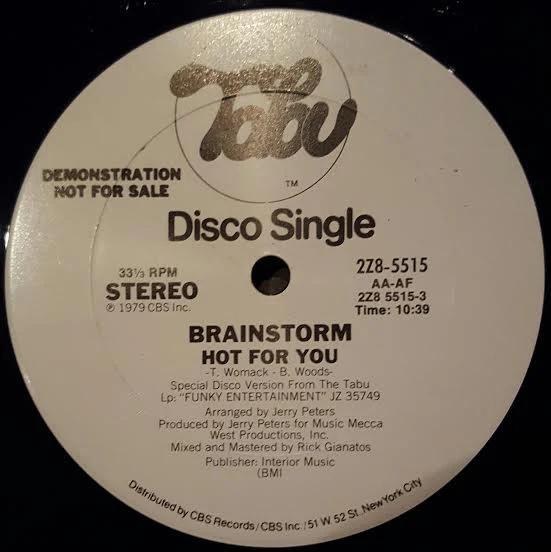 Brainstorm  - Hot For You / Don't Let Me Catch You With Your Groove Down (Vinyl) (VG+, Generic)