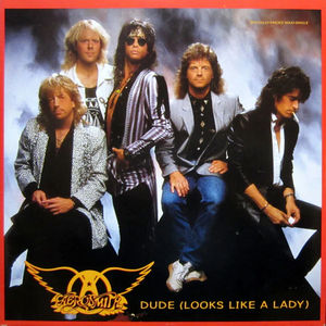 Aerosmith - Dude (Looks Like A Lady) (Vinyl) (NM or M-, VG+)