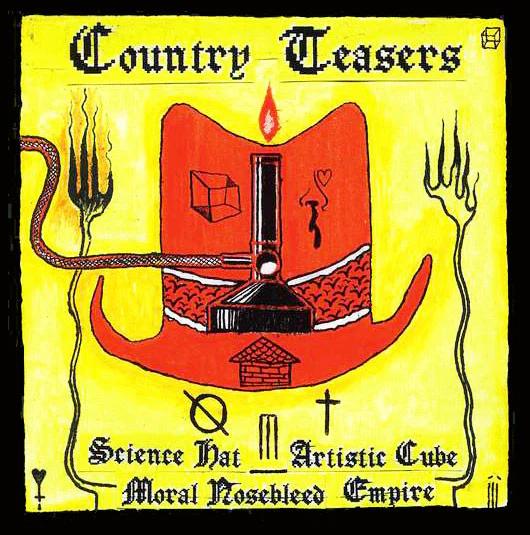 Country Teasers - Science Hat Artistic Cube Moral Nosebleed Empire (Vinyl) (VG+, VG+)