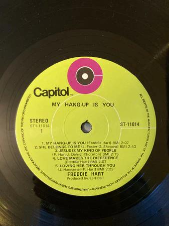 Freddie Hart - My Hang-Up Is You (Vinyl) (VG, VG)