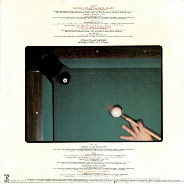 Neil Sedaka - In The Pocket (Vinyl) (NM or M-, VG+)