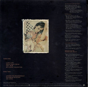 Rickie Lee Jones - Girl At Her Volcano (Vinyl) (VG+, VG+)