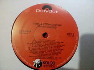 Donny Osmond - Donald Clark Osmond (Vinyl) (VG, VG)