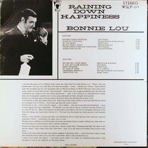 Bonnie Lou - Raining Down Happiness (Vinyl) (VG, VG)