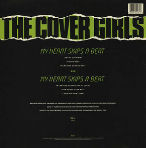 The Cover Girls - My Heart Skips A Beat (Vinyl) (VG+, VG)