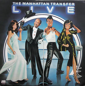 Manhattan Transfer, The - Live (Vinyl) (NM or M-, VG+)