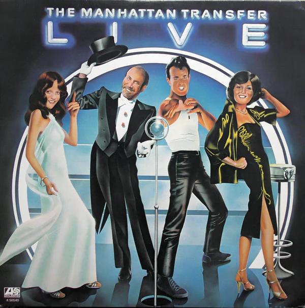 Manhattan Transfer, The - Live (Vinyl) (NM or M-, VG+)