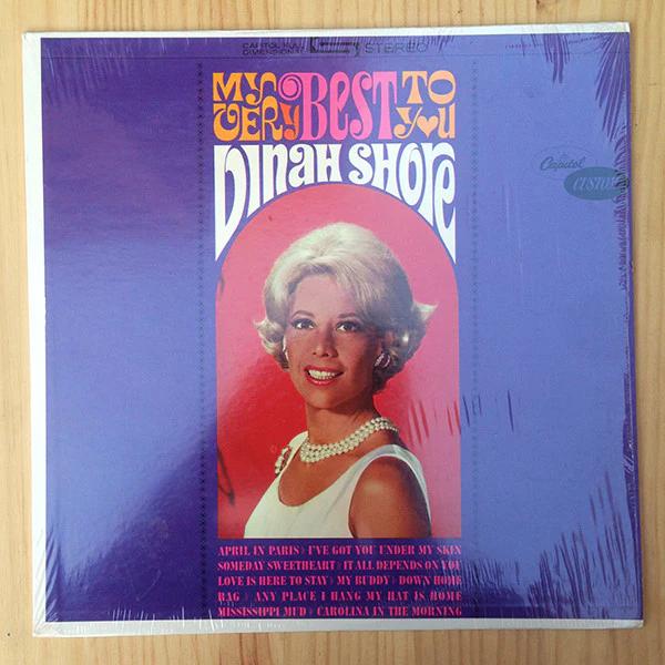 Dinah Shore - My Very Best To You (Vinyl) (VG+, VG)