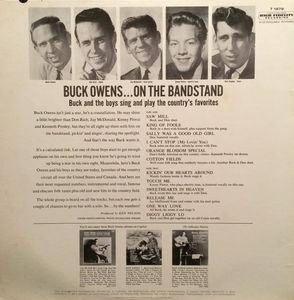 Buck Owens - On The Bandstand (Vinyl) (VG, VG)