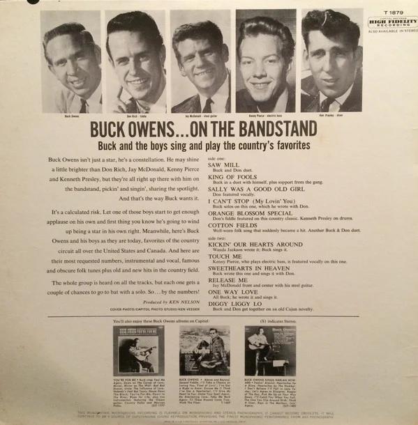 Buck Owens - On The Bandstand (Vinyl) (VG, VG)