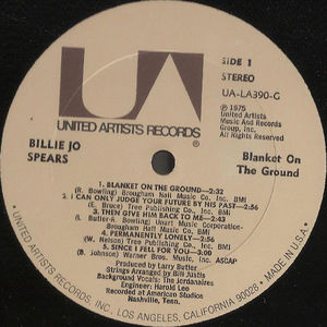Billie Jo Spears - Blanket On The Ground (Vinyl) (VG+, VG)