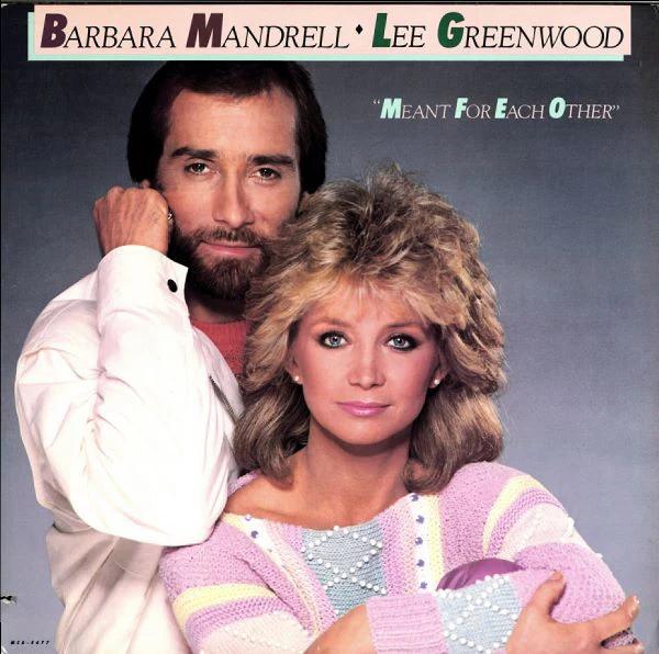 Barbara Mandrell / Lee Greenwood - Meant For Each Other (Vinyl) (VG+, VG+)