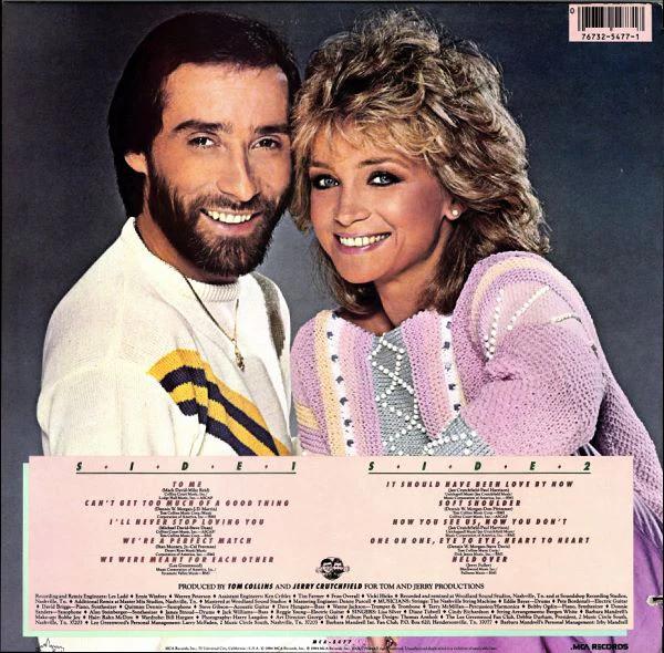 Barbara Mandrell / Lee Greenwood - Meant For Each Other (Vinyl) (VG+, VG+)