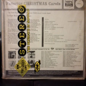 The Pied Pipers And George Mather - Favorite Christmas Carols (Vinyl) (VG+, G+)