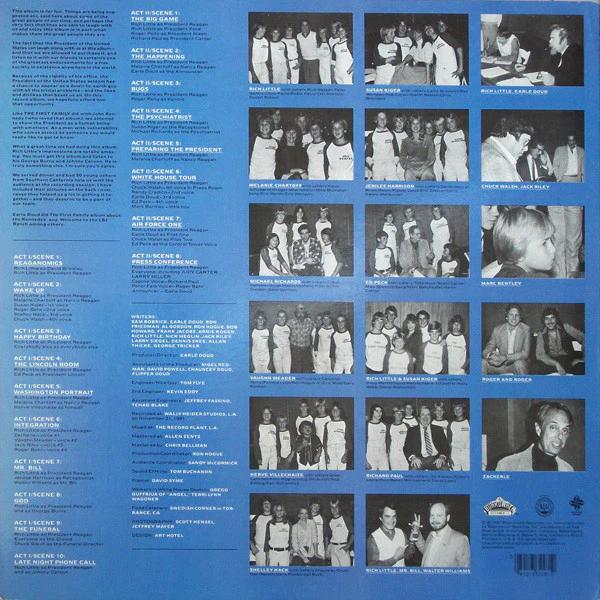 Earle Doud Presents Rich Little With Melanie Chartoff ~ Michael Richards And Vaughn Meader - The First Family Rides Again (Vinyl) (NM or M-, VG+)