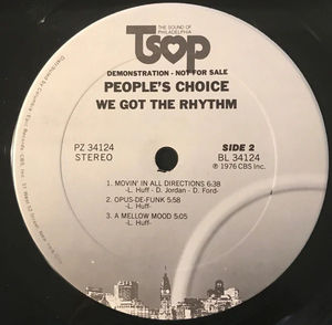 People's Choice - We Got The Rhythm (Vinyl) (VG+, VG)