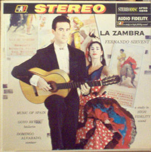 Fernando Sirvent - La Zambra (Vinyl) (VG+, VG)