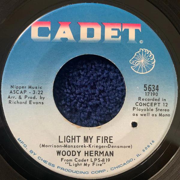 Woody Herman - Hush / Light My Fire (Vinyl) (VG, Generic)