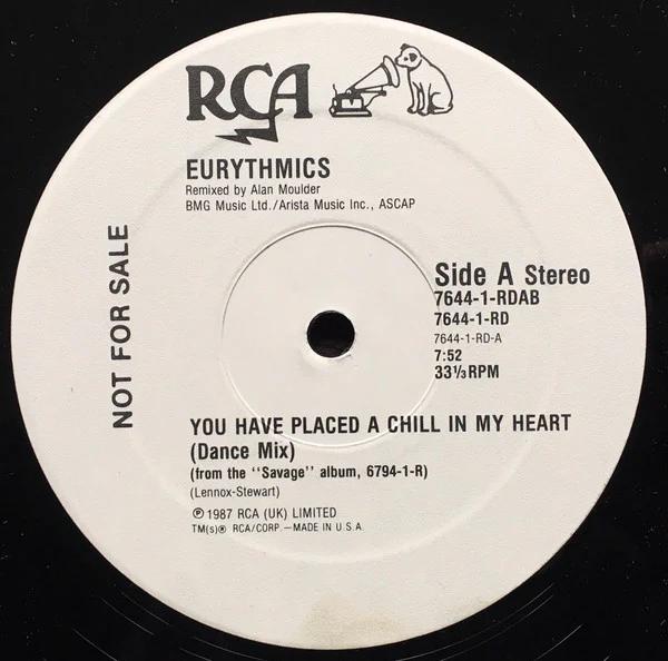 Eurythmics - You Have Placed A Chill In My Heart (Special Dance Remix) (Vinyl) (VG+, VG)