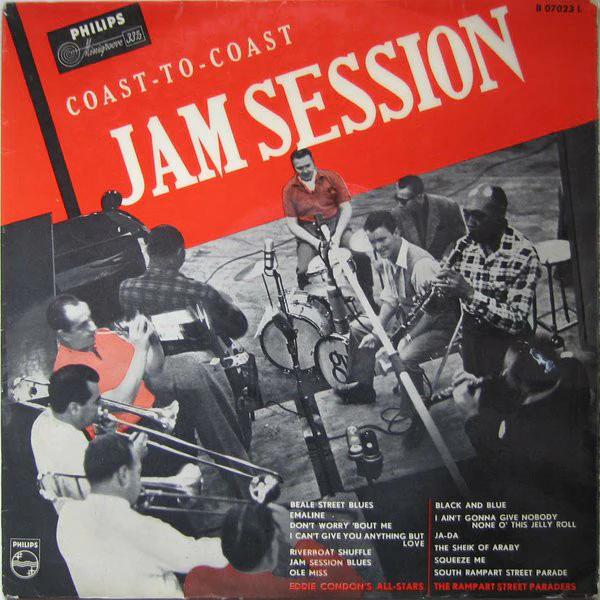 Eddie Condon And His All-Stars / The Rampart Street Paraders - Jam Session Coast-to-coast (Vinyl) (VG+, VG)