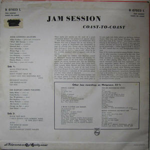Eddie Condon And His All-Stars / The Rampart Street Paraders - Jam Session Coast-to-coast (Vinyl) (VG+, VG)