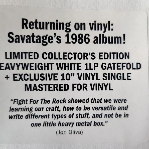 Savatage - Fight For The Rock (Vinyl) (M, NM or M-)