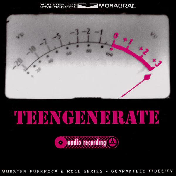 Teengenerate - Audio Recording (Vinyl) (VG+, VG)