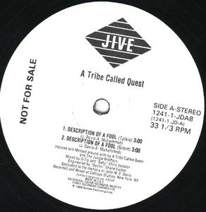 A Tribe Called Quest - Description Of A Fool (Vinyl) (VG+, VG)