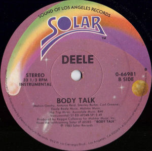 The Deele - Body Talk (Vinyl) (VG+, Generic)